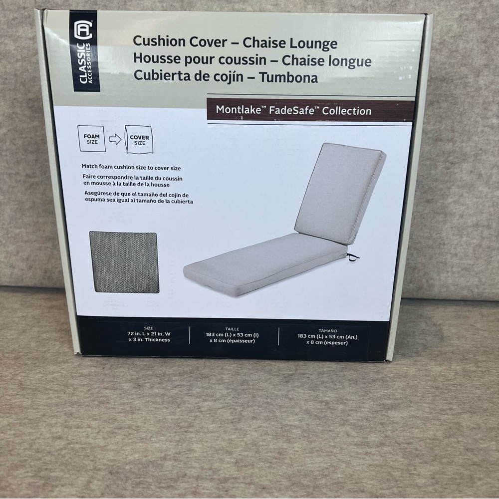 Classic Accessories Chaise Lounge Cover - 1 Cover